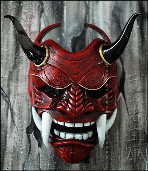 japanese demon mask meaning